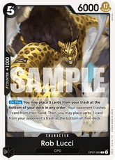 Rob Lucci - ONE PIECE CARD GAME - MoxLand